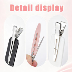 24 Pcs Creaseless Hair Clips, No Bend No Crease Flat Hair Clips for Women – Hair