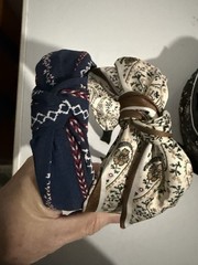 3 Neutral Colored Headband Set. One Size Fits Most.