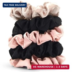 Kitsch Satin Scrunchies for Women – No Crease, Frizz Control | Softer Than Silk