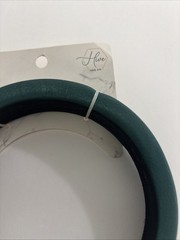 Hive & Co. Headband Dark Green, Hair Accessory, Faux Leather