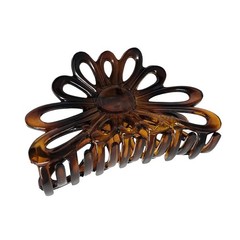 Parcelona French Plume Medium 3″ Celluloid Acetate Hair Claw for Women and Girls