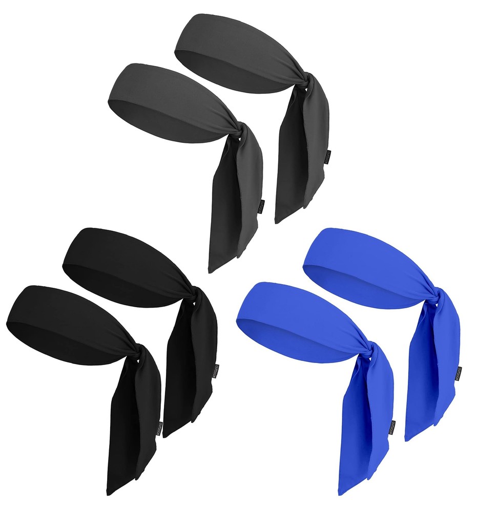 Tie Headband for Women & Men – Headbands, Head Tie for Running, Basketball, Top