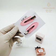 Dior Beauty Pink Hair Clips Miss Dior Gift with Perfume Purchase New limited