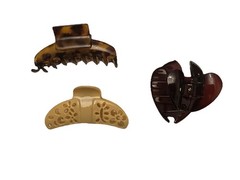 Hair Claw Clips Octopus Claw Clip Lot Of 3 Large Hair Accessories Women’s New