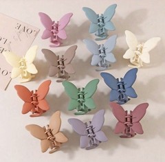12 pcs Butterfly Hair Claw Clips Set Plastic for Women Teens