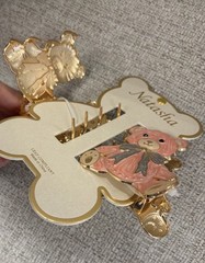 NWT ⚜️🧸⚜️ Natasha Teddy Bears Metal Hair Claw Clips Set of 2