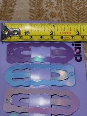 3 Claire’s pastel hair clip sets so one Total Of 11 Items NWT