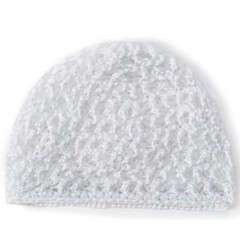 Women Mesh Soft Knit Hair Net Snood Hat Women Crochet Head Wrap Sleeping Cap
