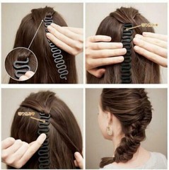 Hair French Braid Clip Magic Styling Stick DIY Bun Maker Tool USA Seller