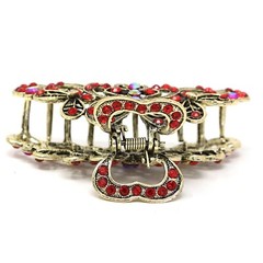 NEW Large elegant rhinestones crystal metal butterfly design hair claw clip jaw