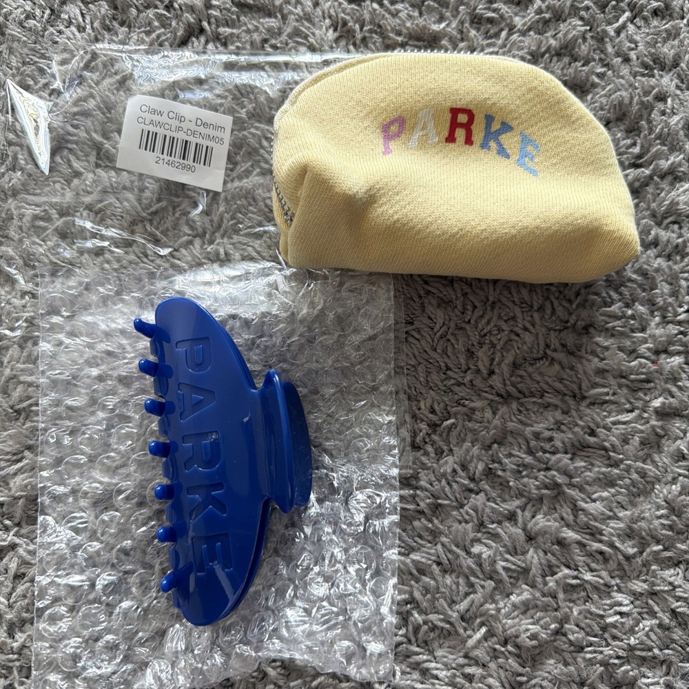 PARKE CLAW CLIP – DENIM