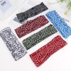 6Pcs Headbands Paisley Bandanas Head Bands Sweat Band Hair Wrap Headwrap Fashion