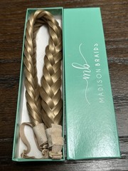 Madison Braids Headband Women OS Blonde Good Adjustable Synthetic Braid Boho