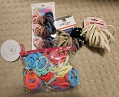 200 Hair Ties – Multiple Colors