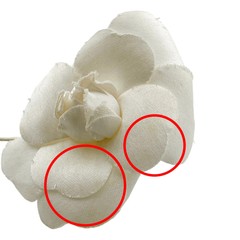 CHANEL Brooch Corsage Camellia Not specified White [SS] Authentic From Japan