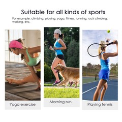 Women Men Workout Wide Headband Hair Wrap Yoga Gym Running Sweatband Headband US