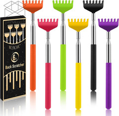 6 Pack Back Scratcher, Stocking Stuffers for Women Men Teens Bulk Christmas Gift