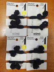 4 Pks of 2: Scunci The Curl Collective Elastic No Damage Adjustable (2920) R7P7a