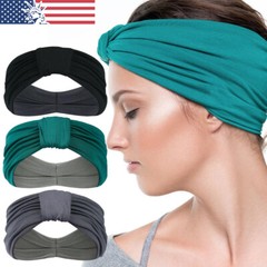 Sport Headband Men Women Head Sweatband Sweat Hair Band Gym Stretch Hair Wrap
