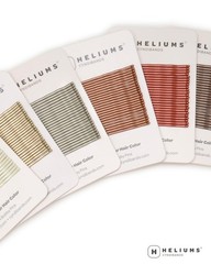 Heliums Large Bobby Pins – Silver Gray – 2.5 Inch Extra Long Wavy Hair Pins – 24