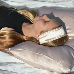 Pure Silk Headband | For Sleeping for Washing Face Headbands for Natural Hair…