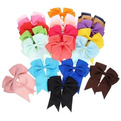 Bowknot Hair Band Tie Ropes 20Pcs Ponytail Holders for Girls Kids Toddlers Bi…