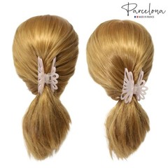 Parcelona French Plume Medium 3″ Celluloid Acetate Hair Claw for Women and Girls
