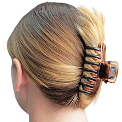 REVLON 2 Count Brown Black Strong Hold Hair Claw Clip