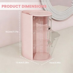 PERFECT LASER 3-Tier Hair Accessories Organizer with Brush Holder,…