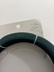Hive & Co. Headband Dark Green, Hair Accessory, Faux Leather