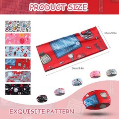 6 Pieces Button Headbands Non Slip Nurse Headbands Stretchy Headwraps Nonslip…