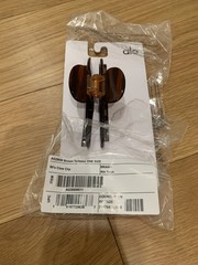 Alo Yoga brown tortoise shell 90s Hair Claw Clip NWT Original Packaging
