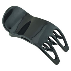 French Simply Bear Paw Black Medium 3″ Celluloid Side Slide in Jaw Yoga Hair Cla
