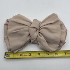 Vintage 90s Bow Hair Spring Clip Barrettes Lot of 6 Floral Satin Multi Chiffon