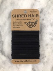 Shred Hair Ties | Biodegradable Elastic Hair Ties | Plastic Free | Eco Friendly