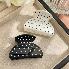 2Pcs Hair Claw Clips Heart Bow Leopard Hair Accessories Set