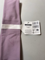 Gymshark Twist Headband Purple One Size Stretch Workout Hair Band NEW