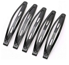 LASSUM 24 Pcs Large Metal Hair Snap Clips 2.36 inch Long No-slip Hair Clips B…
