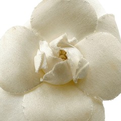CHANEL Brooch Corsage Camellia Not specified White [SS] Authentic From Japan