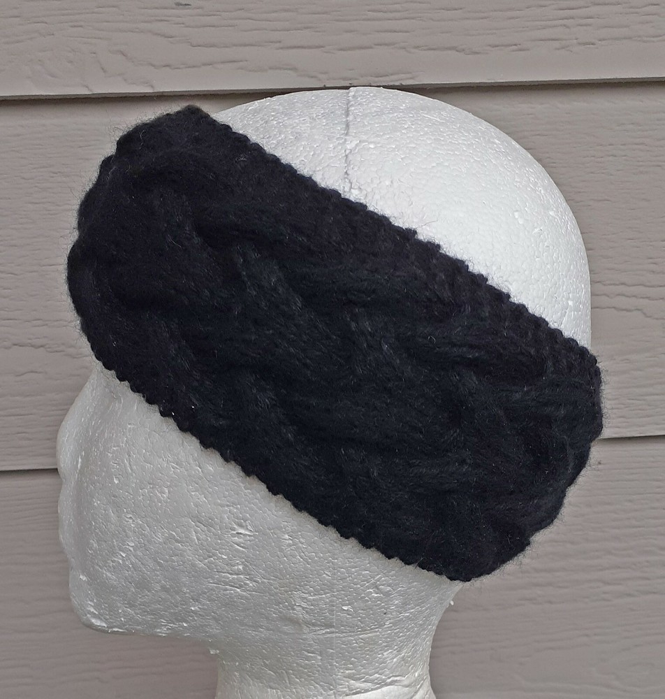 Multiple colors cashmere hand knit handmade headband head wrap ear unisex women