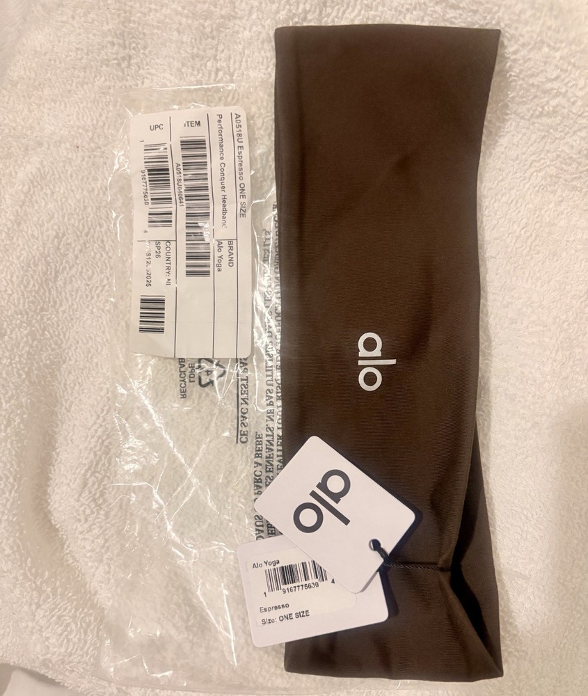 Chocolate Brown ALO Yoga Headband