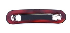 French NO-SLIP Grip Stay Tight Barrettes 4 Inch Cellulose Acetate Hair Clip T82