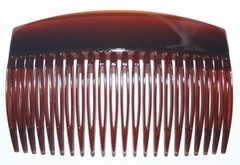 Hair Side Back Big Comb Bun Updo Women Pin Grip Teeth Large Long Made in Italy