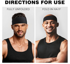  Sports Headbands Men Sweat Bands Workout Running Basketball Workout Football