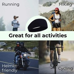 Men Women Sweatband Headband Stretch Sports Band Hair Wrap for Yoga Gym Running