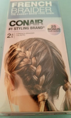 10 Conair Hair Items Scunci Items/ 2pkgs. (120) elastics, Brush, Barrettes etc