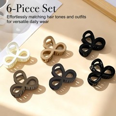 Riawit 6 Pack Hair Clips for Women, 3.4 1 Count (Pack of 6), Matte – 6
