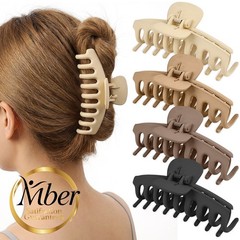 Mber 4 Pack Hair Clips 4.33″ Large Claw Clips for Thick Hair Thin Hair Claw Clip