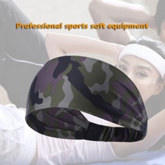 Men Sweatband Headband Yoga Hair Bands Women Moisture Wicking Sports Head Bands