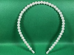 Pearl Headband Beaded Embellished Elegant Thin Headband Hair Accessory